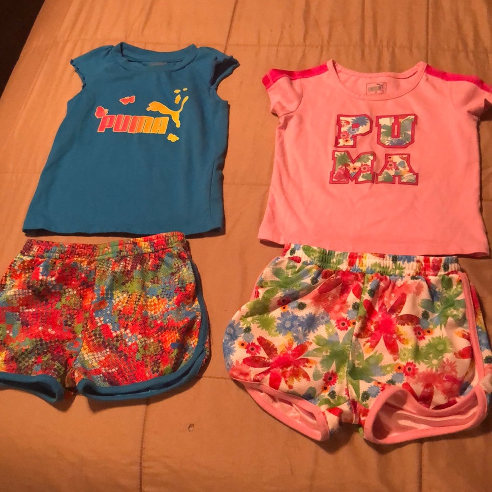 Two puma outfits